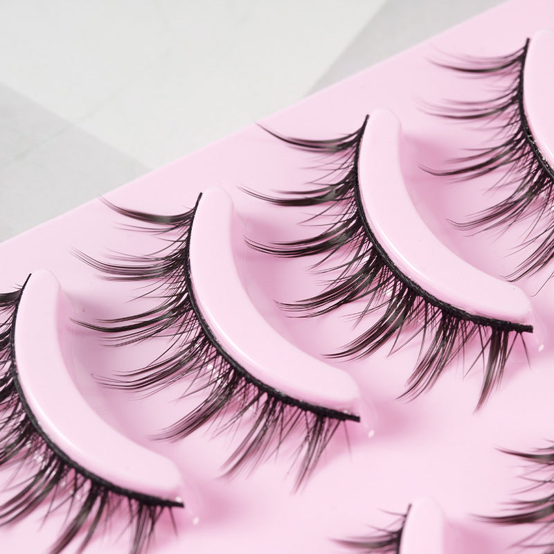 5 pairs of Manga Lashes Natural Korean Makeup